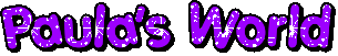 Paula's World Logo